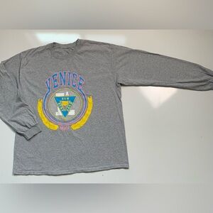 J. Galt Venice Beach Sun Surf Sand‎ 1984 Long Sleeve T-shirt Size One Size